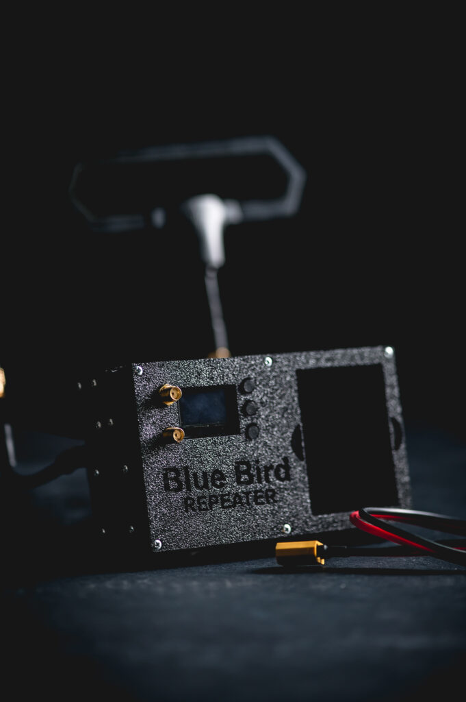 Wireless repeater “Blue Bird repeater”